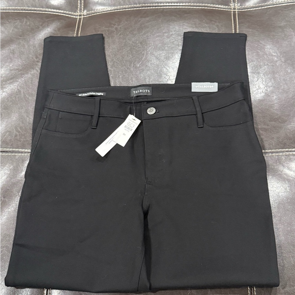 NWT Talbots Soho 5 pocket Stretch Leggings size 8P 31x26